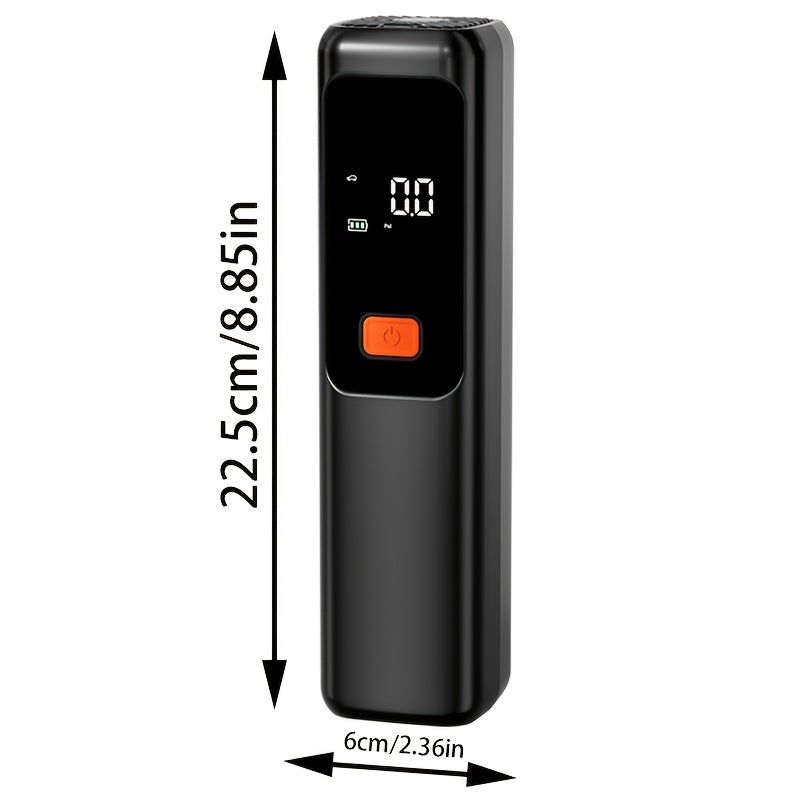 Inflador Digital de Pneus Aeroflow 150 Psi Portátil com Ecrã LCD e USB