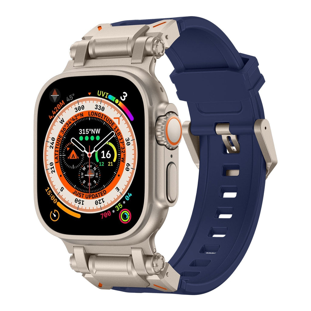 Náhradní silikonový řemínek pro Apple Watch Series pro pohodlné každodenní nošení
