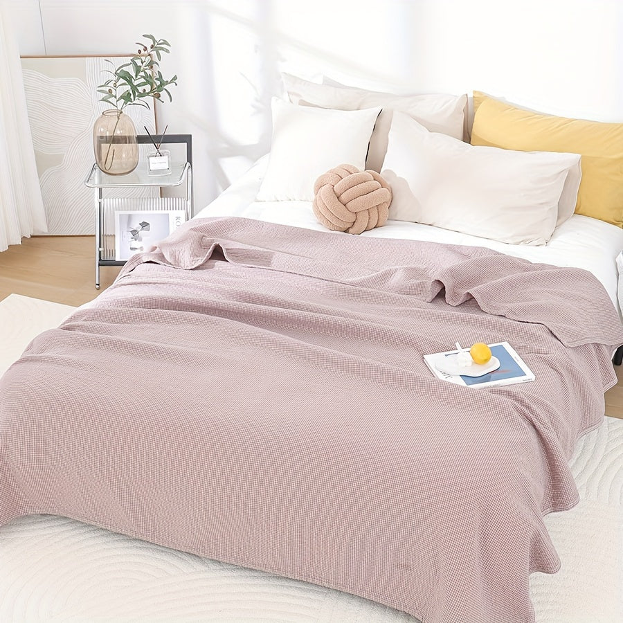CoolPlaid Baumwoll-Karo-Decke Multifunktional für Zuhause