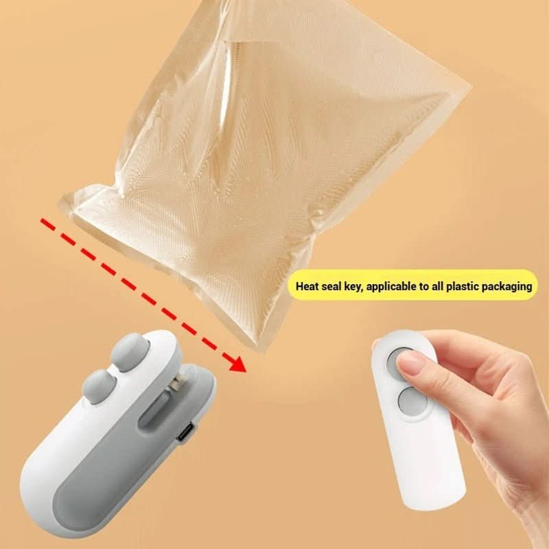 Ręczna zgrzewarka do torebek NovaSeal Pocket Bag Sealer utrzymuje świeżość jedzenia dla domowych kucharzy