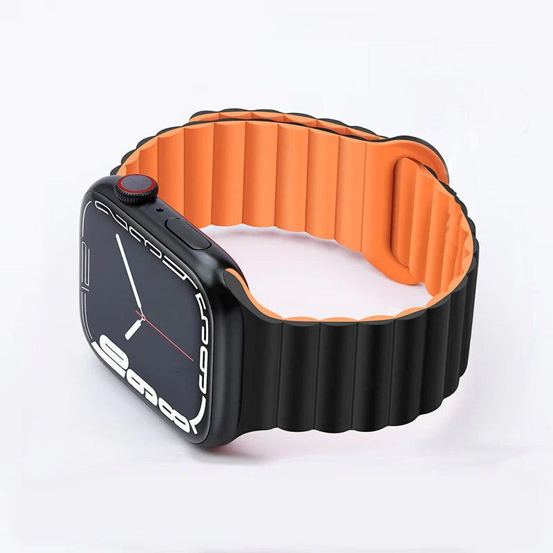 NovaFlex FluxBand magnetisk silikonerem til Apple Watch