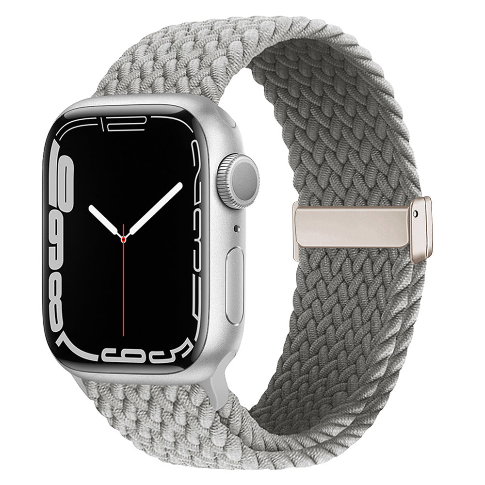 Magnetic Clasp Nylon Loop For Easy On Off And Adjustable Fit