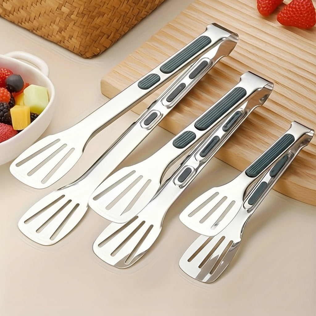Servetong Stainless Steel Tongs With Secure Grip For Precise Serving