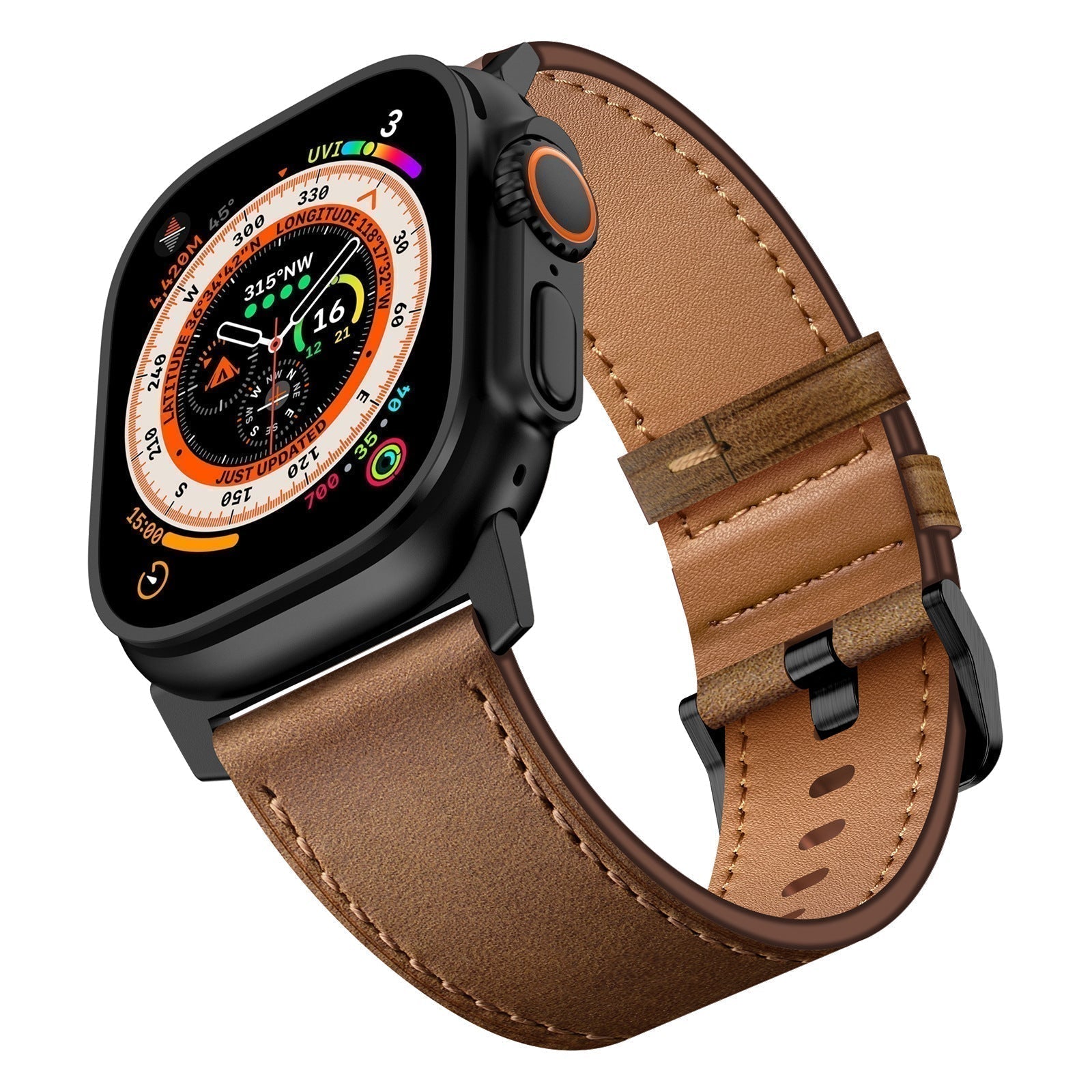 Summit Ridge Crazy Horse kožený řemínek pro Apple Watch, odolný