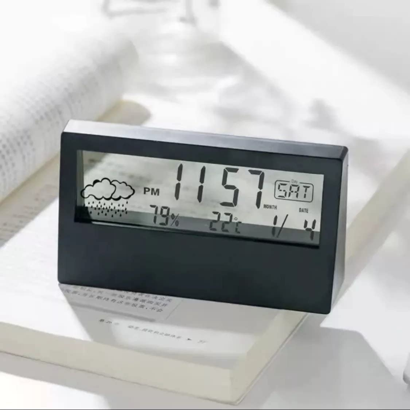 Orologio Digitale Elegante con Design Giapponese per Casa e Ufficio