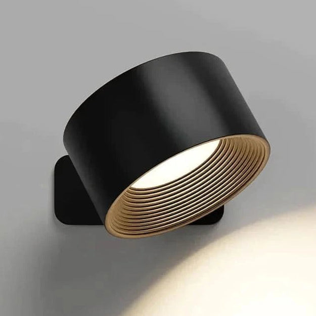 Lumiflex 360-Grad-Wandlampe, kabellos, USB und wiederaufladbar, 3 Helligkeitsstufen