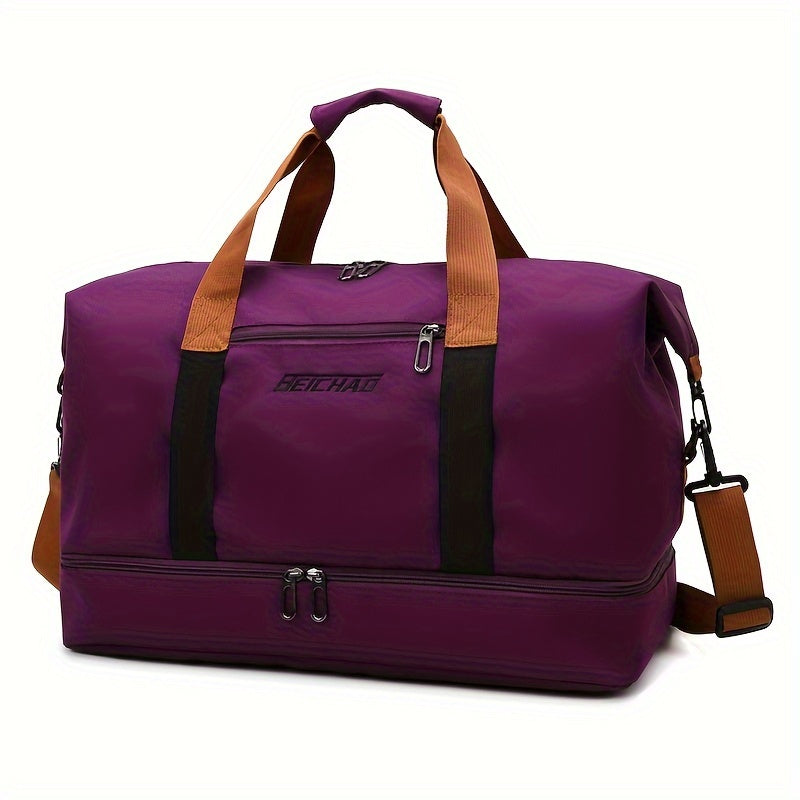 Voyara Wet and Dry Travel Tote for On the Go Organization