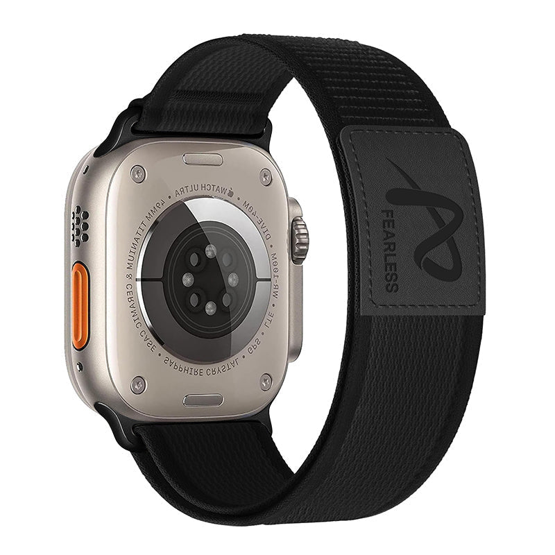Cinturino in nylon a loop per orologio con chiusura a strappo per Apple Watch