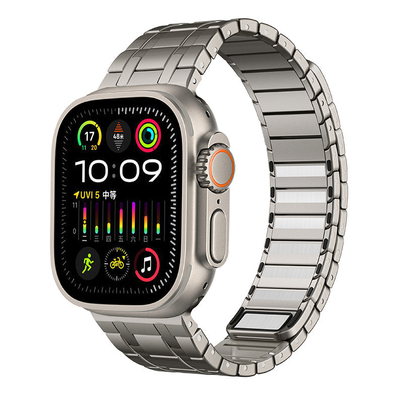 Magnetyczna opaska Apex Frosted Steel do Apple Watch
