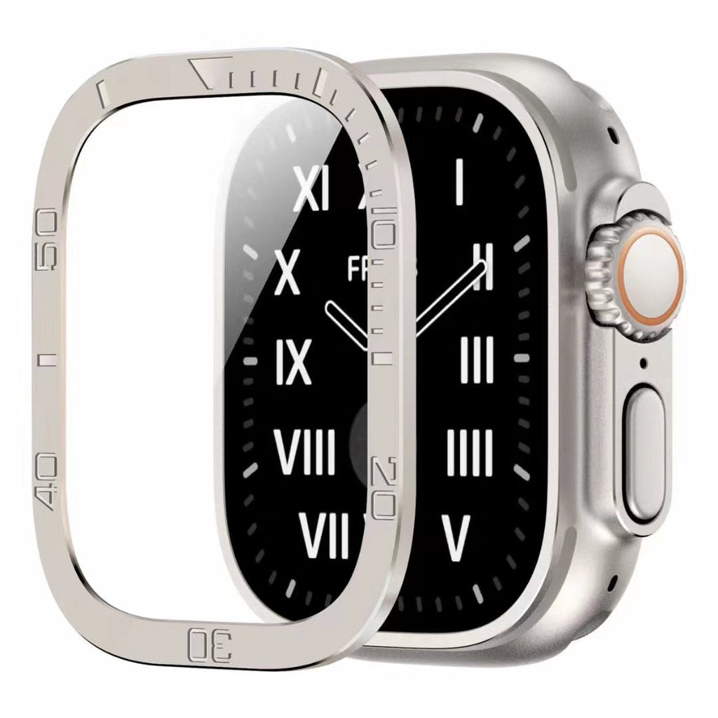 Apple Watch Ultra 49mm Tempered Glass Protector With Clear Film