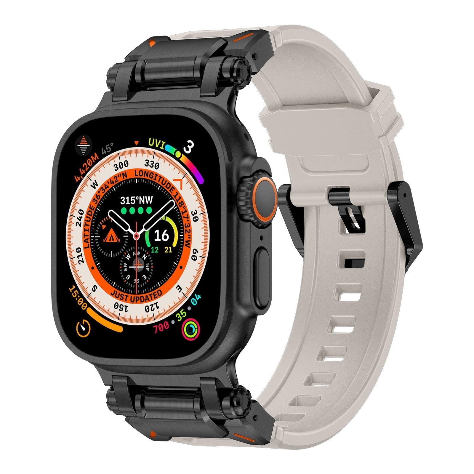 Náhradní silikonový řemínek pro Apple Watch Series pro pohodlné každodenní nošení