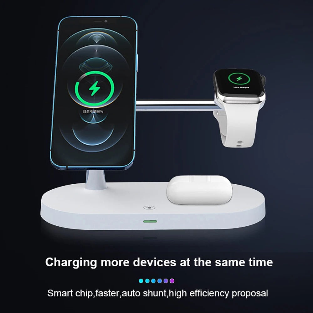 NovaHalo MagSafe 5-In-1 Night Light Charging Dock Hub