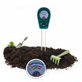 Soiltrio Tester del Terreno 3 in 1 per Umidità, Fertilità e pH