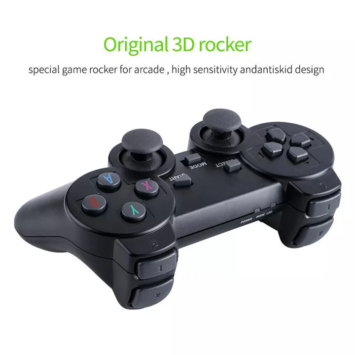 4K TV Stick With 64GB And Twenty Thousand Retro Games And Two Wireless Controllers