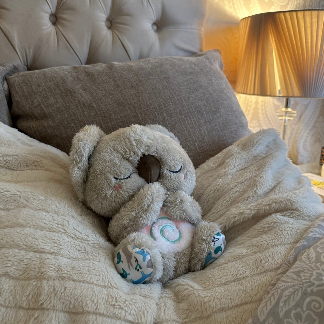 Calming Koala Breathing Toy For Sleep Support And Relaxation, Soft Breathing Motion