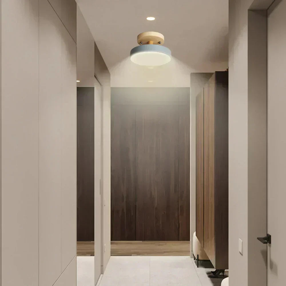 Plafoniera LED Moderna Compatta NovaLux con Luce Calda