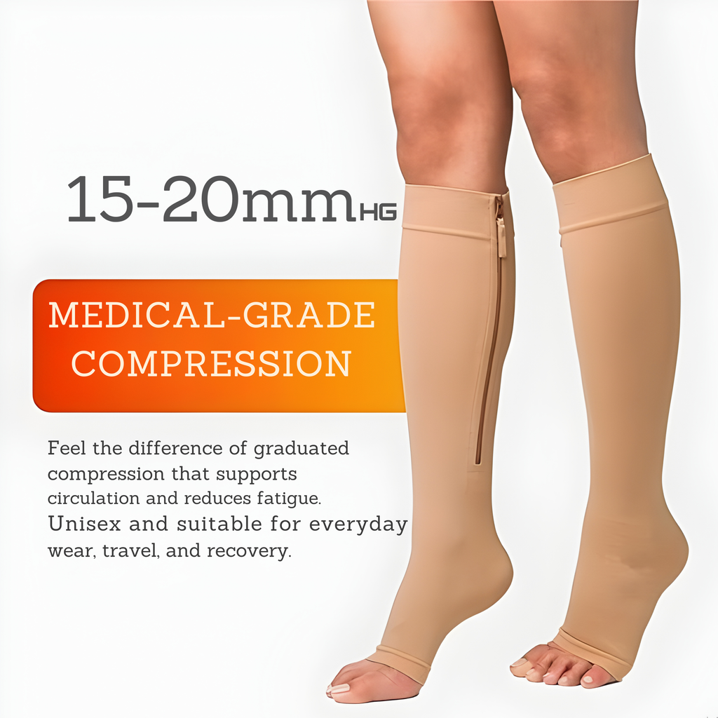 ZenStride Support Socks For Instant Comfort From Swelling And Leg Fatigue