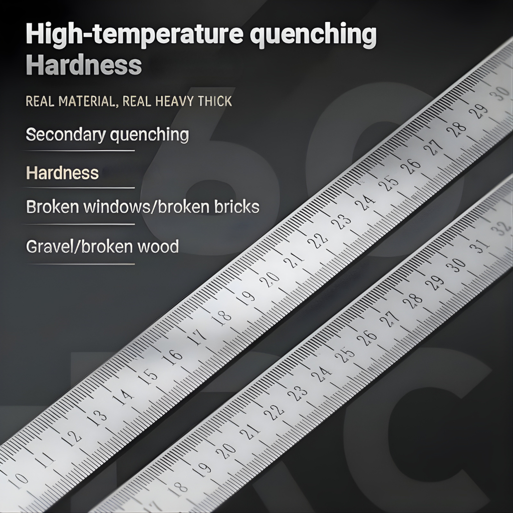 Rugged Ruler For Everyday Jobsite Measurements And Projects