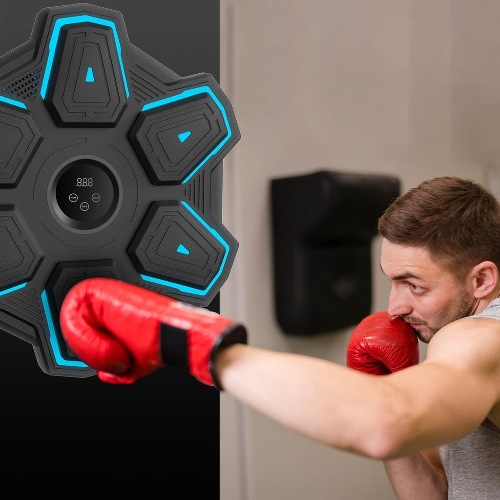Sistema de Boxeo Rítmico para Entrenamiento en Casa con Guantes