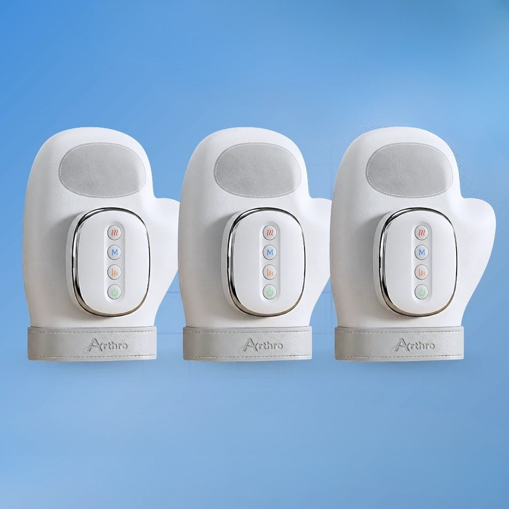 Hand Massager With Contoured Wrist Support And Finger Comfort