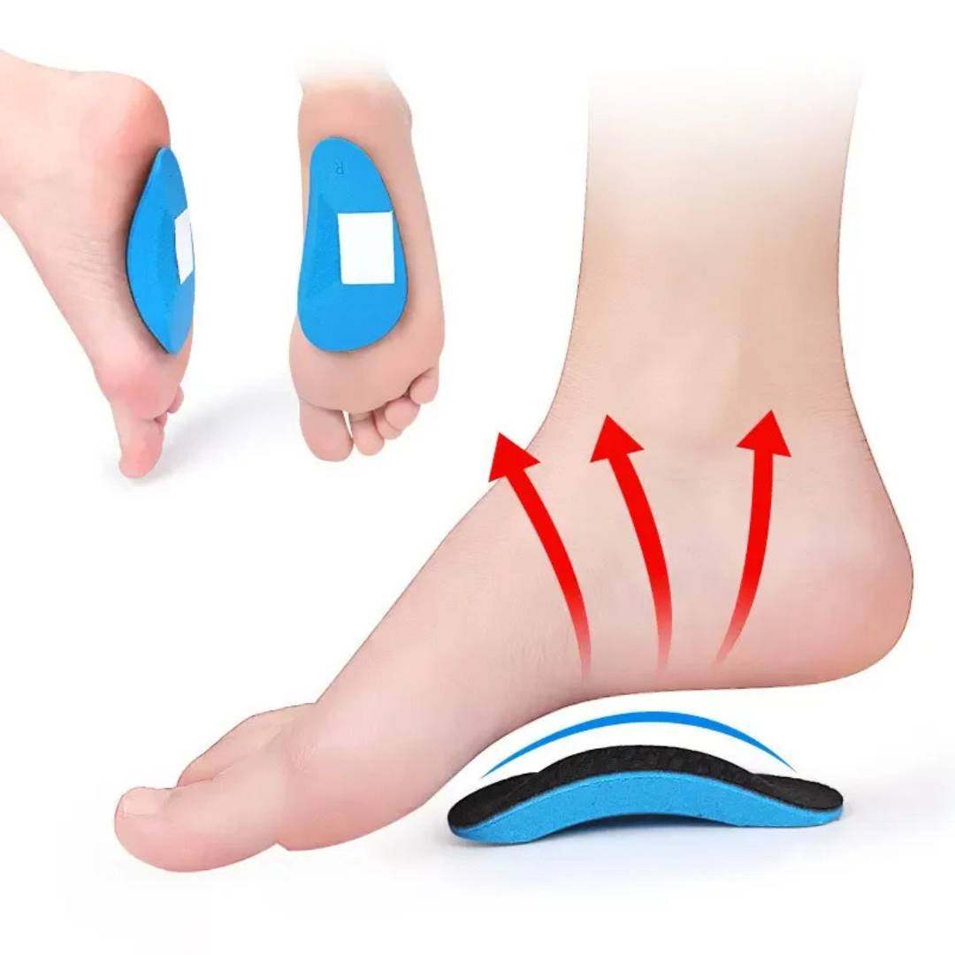 SoleEase High Arch Support Insoles With EVA Foam For Comfort And Pain Relief
