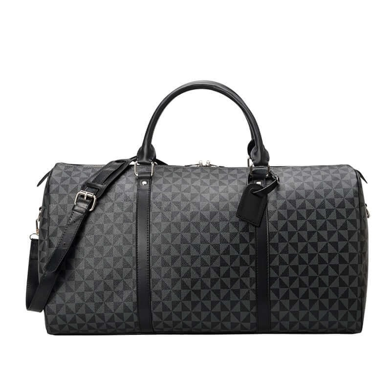 Westman Leather Travel Duffle Bag For Men And Women