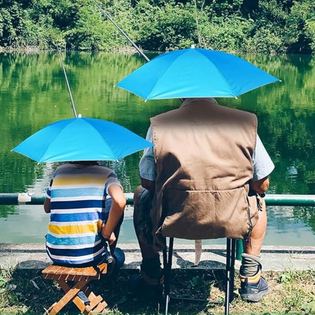 ShadeMate Umbrella Hat With UV Protection For Sun And Rain Everyday Use
