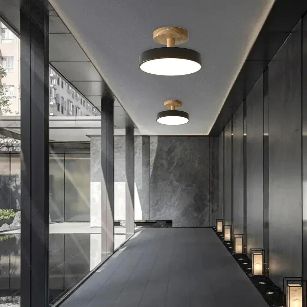 Plafoniera LED Moderna Compatta NovaLux con Luce Calda