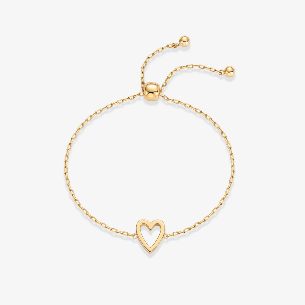 Duo Heart Bracelets By Luna With Matching Pendants For Daily Wear