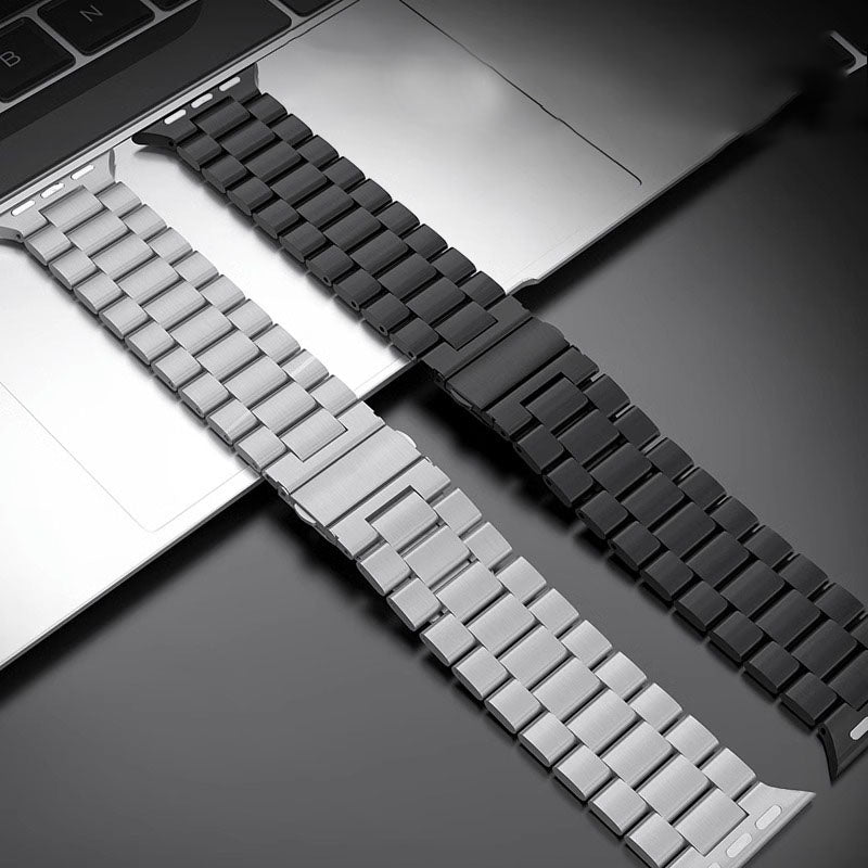 NovaBand rustfrit stål urrem til Apple Watch, justerbar