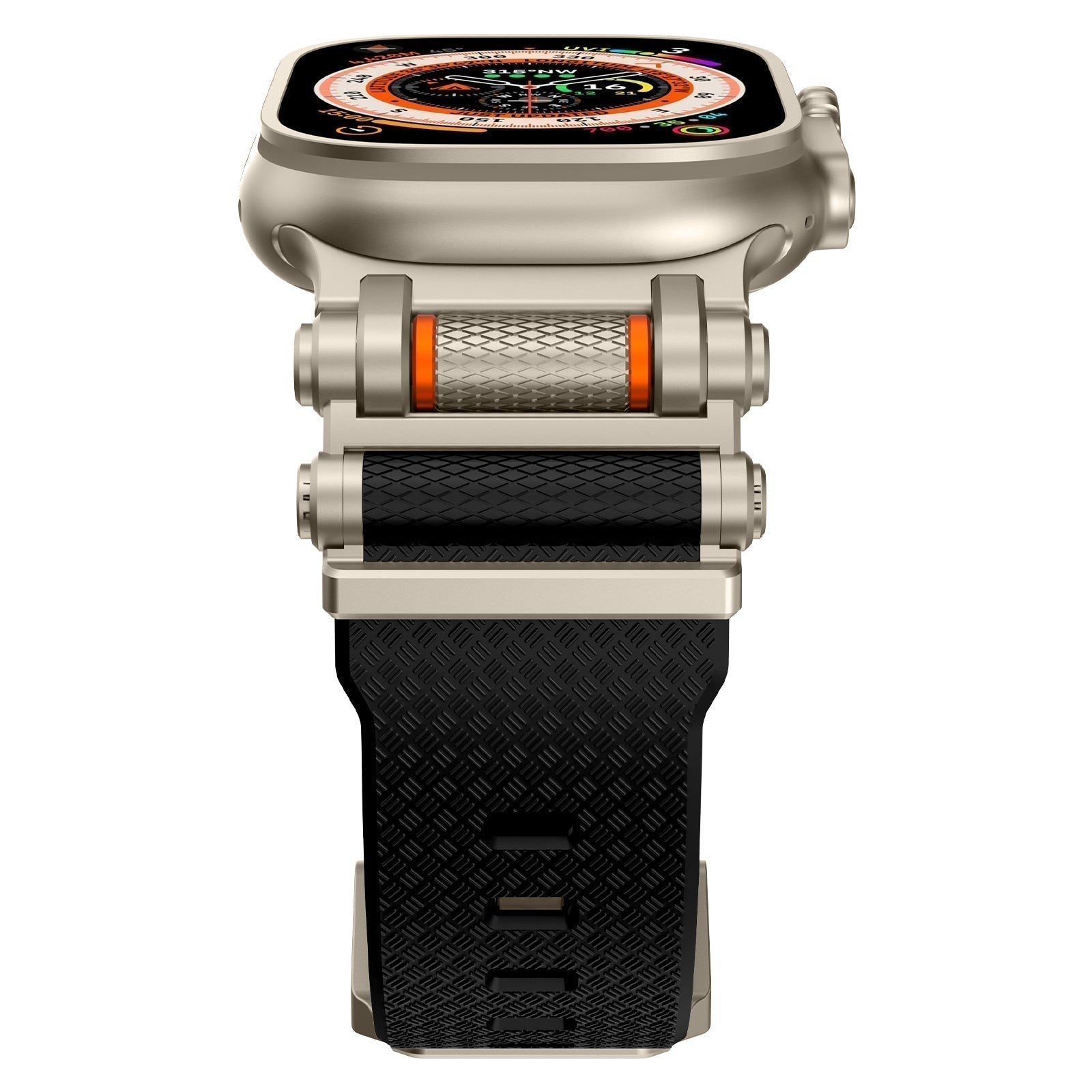 NovaFlex FKM Gummi-Drehband für Apple Watch Armband