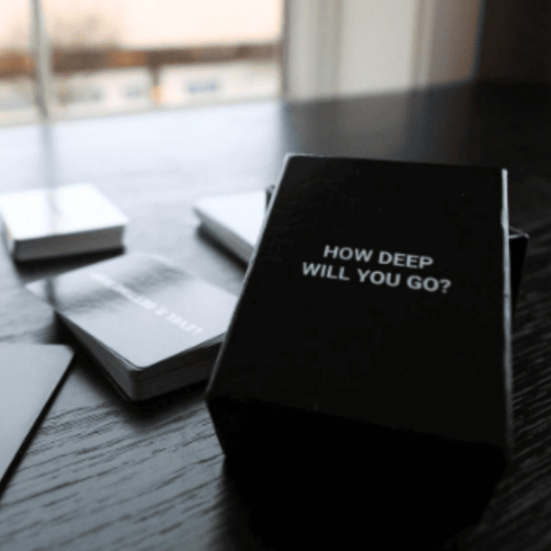 Original Conversation Game How Deep Will You Go Card Game