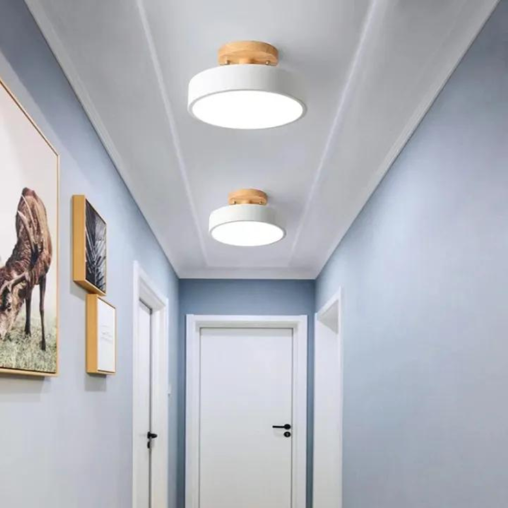 Plafoniera LED Moderna Compatta NovaLux con Luce Calda