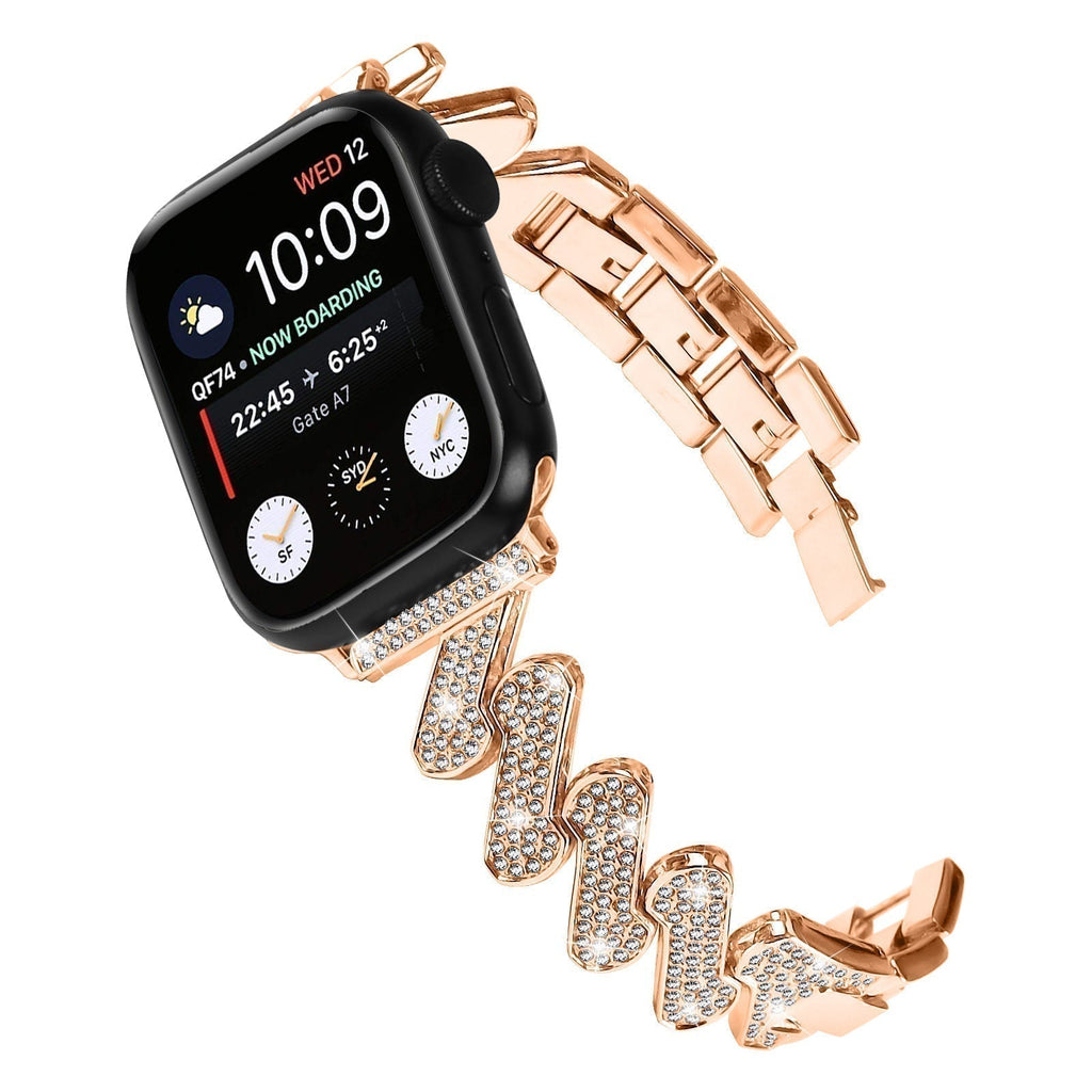 LyraLink Paslanmaz Çelik Apple Watch Bileklik Premium