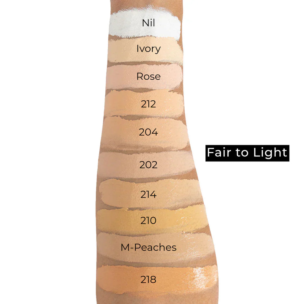 Forty Shades Concealer Collection Featuring Cream Finish