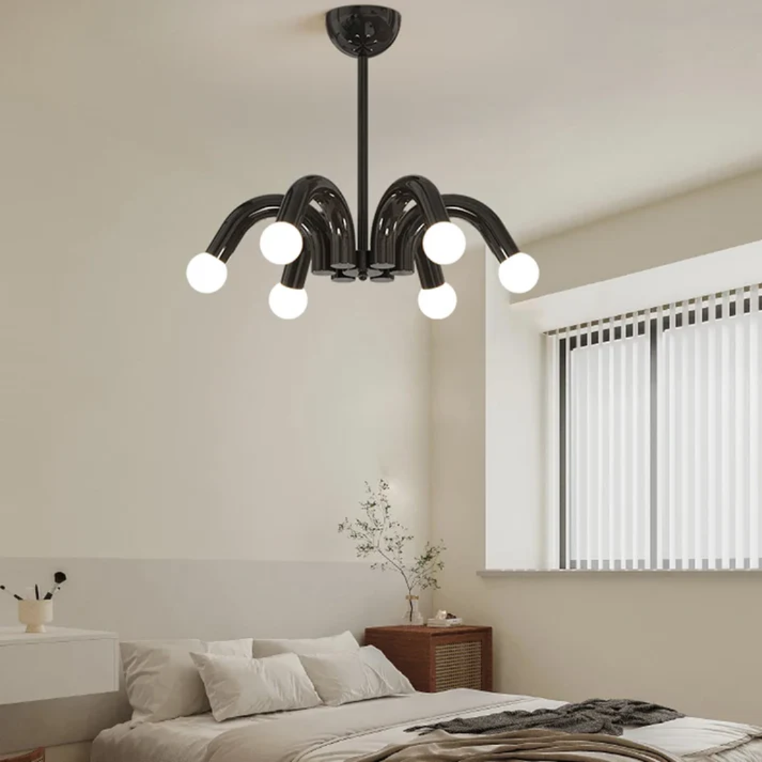 Luz de techo LED regulable LumaNova para dormitorio moderno