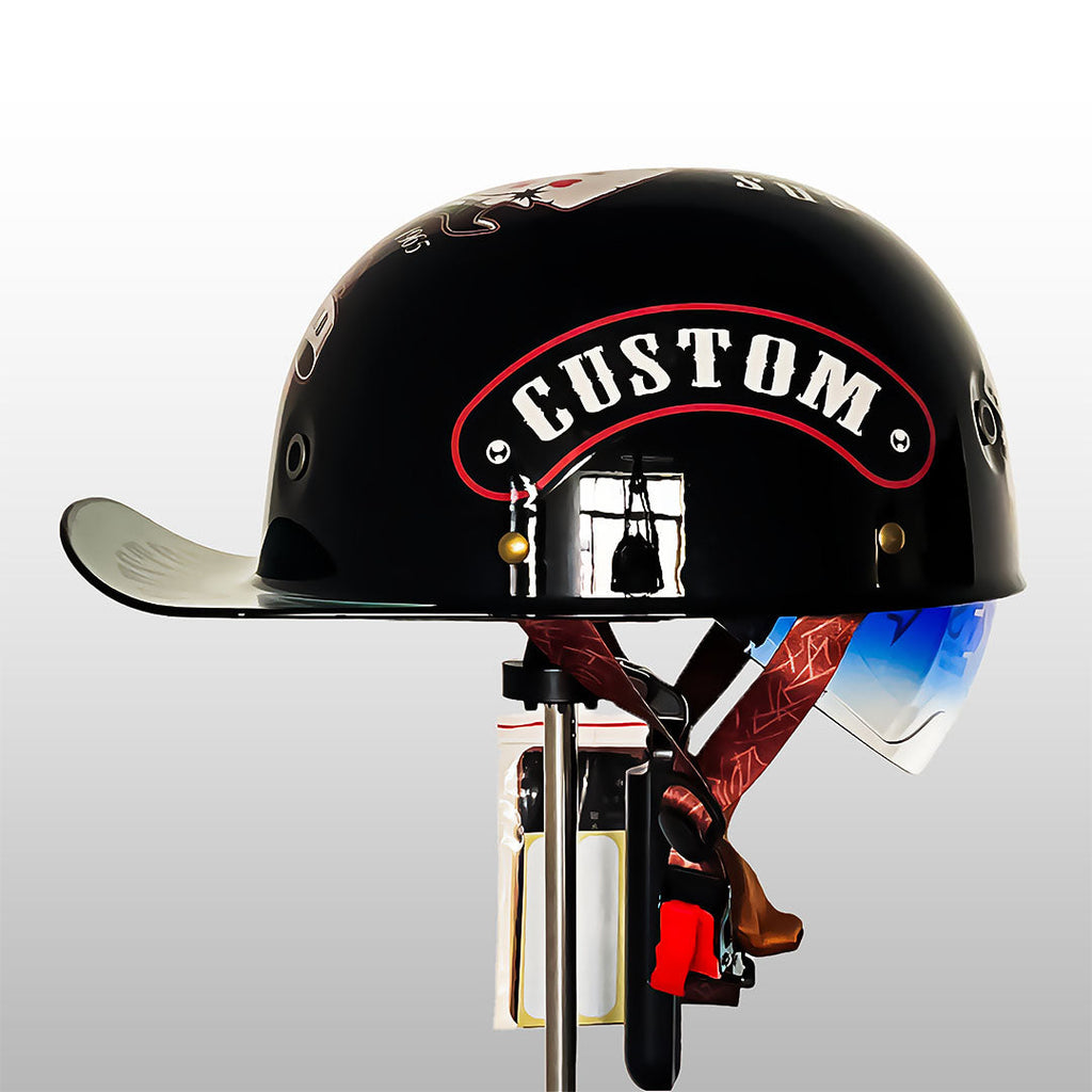 AstraCap Pro hivatalos verzió baseball stílusú motoros sisak, ECE és DOT tanúsítvánnyal