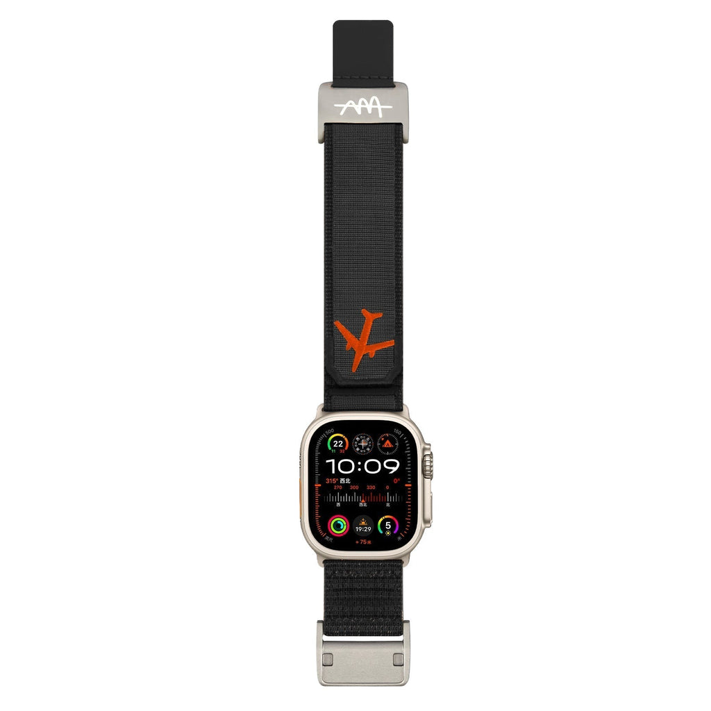 Wild Trail Magnetic Buckle Nylon Watch Band For Apple Watch Replacement