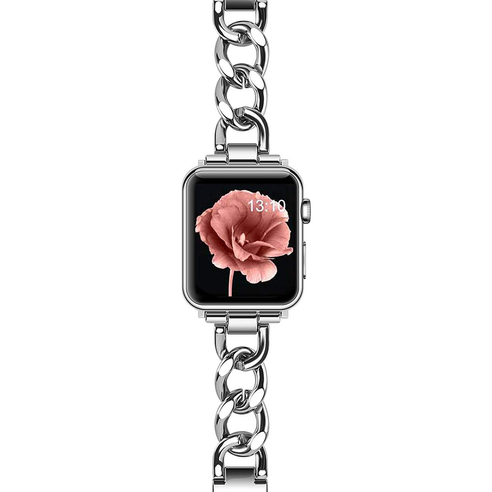 Luxe Link Stainless Steel Aurora Watch Strap 150mm