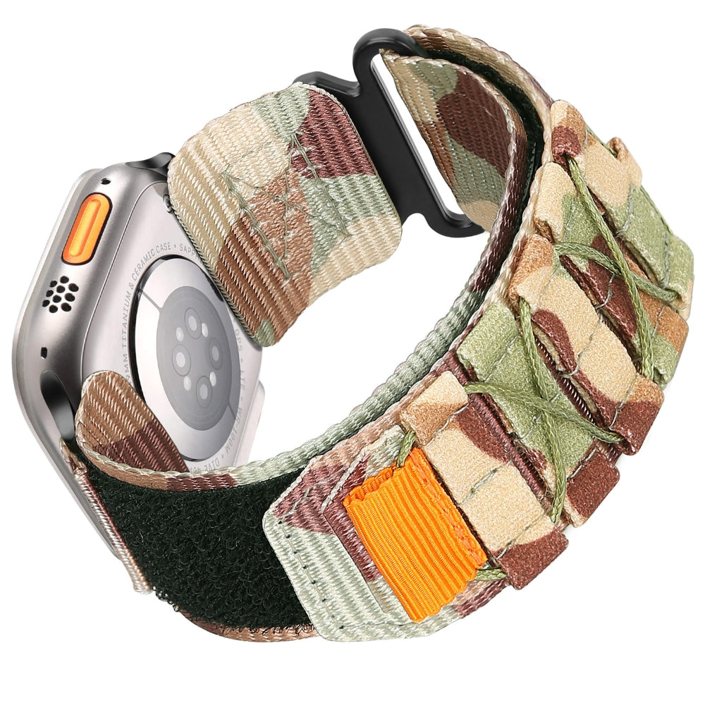 Apple Watch Band In Nylon Tactical Style For Everyday Outdoor Use
