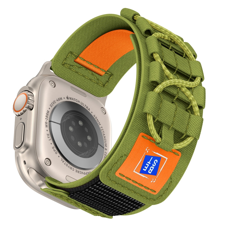 Sturdy Outdoor Nylon Strap For Apple Watch Ultra And Series 11, 10, 9, 8, SE