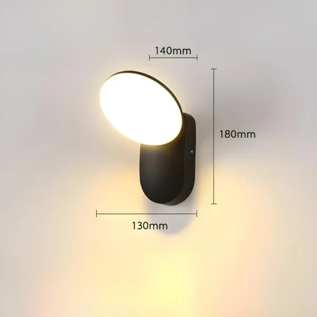 מנורת חיישן חיצונית עמידה למים אסטרגארד LED לשיפור אבטחת הבית