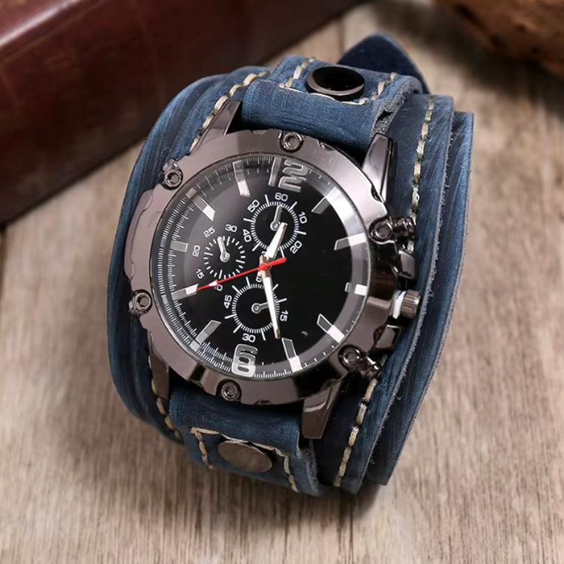 Timeless Leather Strap Timepiece With Refined Craftsmanship For Everyday Use