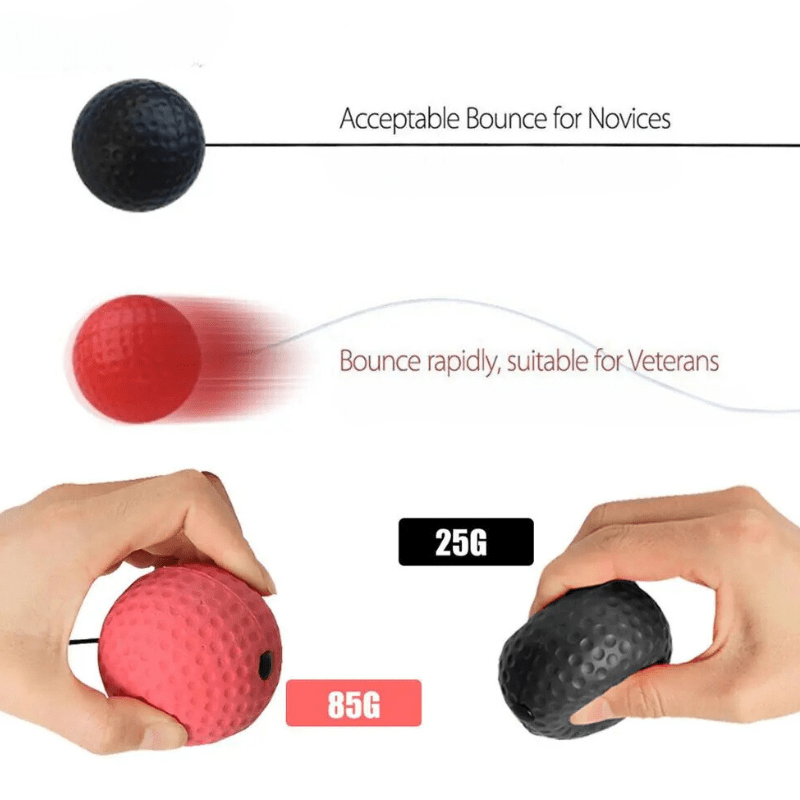 Pelota Reflex PulseFlex para Entrenamiento de Boxeo para Mejorar los Reflejos para Principiantes