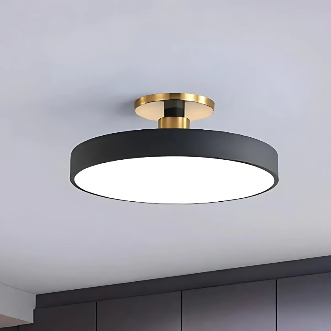 Nordora nordische LED-Deckenleuchte mit warmem Ambientelicht