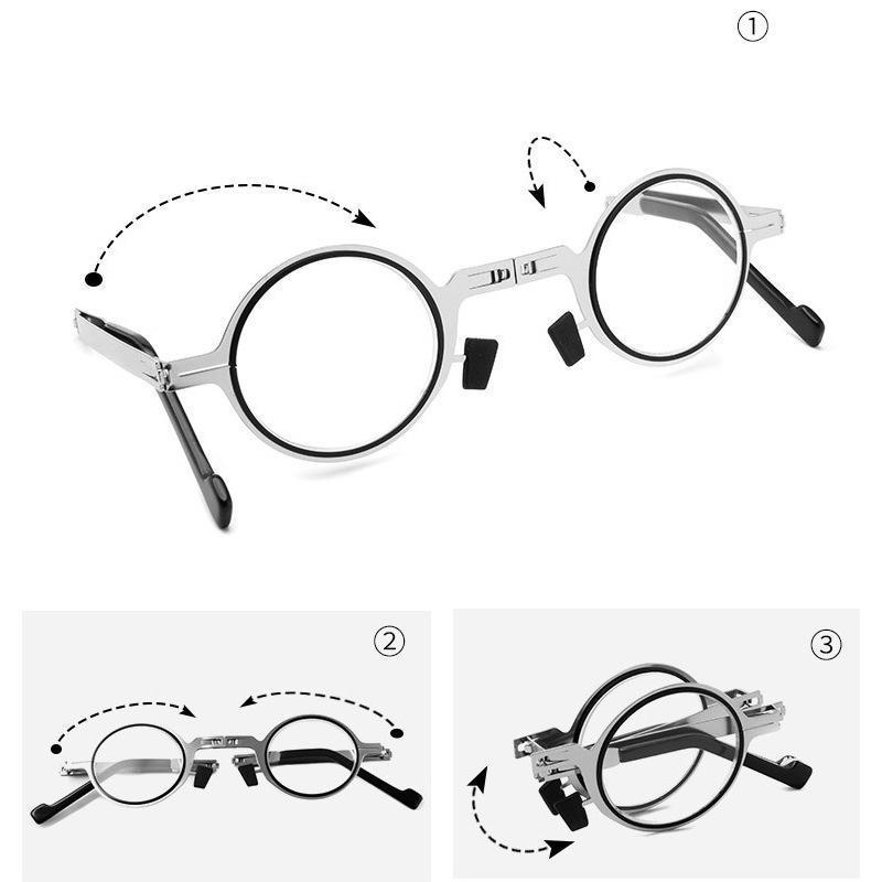 Foldable Ultralight Reading Glasses With Blue Light Filter For Everyday Reading