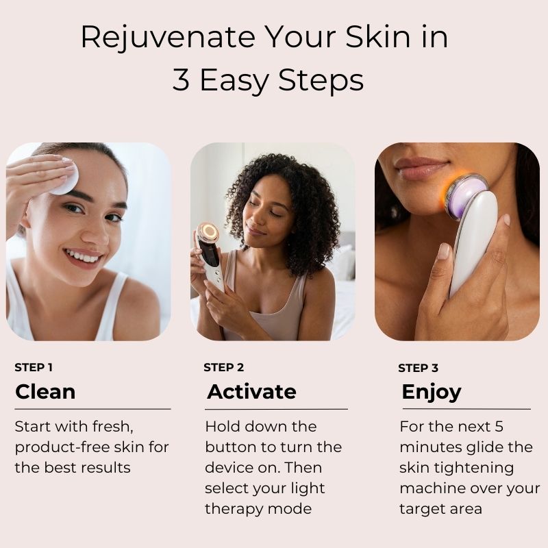 RF Facial Tightening Tool For At Home Skincare And Daily Care
