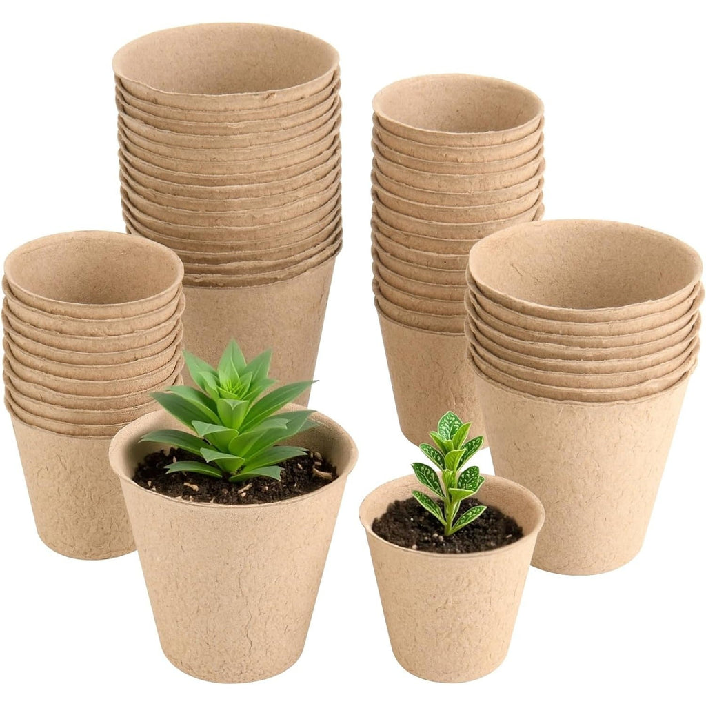 Vasos Ecopeat Biodegradáveis para Germinação e Transplante Fácil