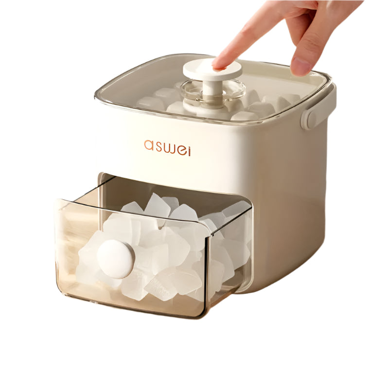 Máquina de Gelo FrostMate para Bancada Cubos de Gelo Rápidos em Casa