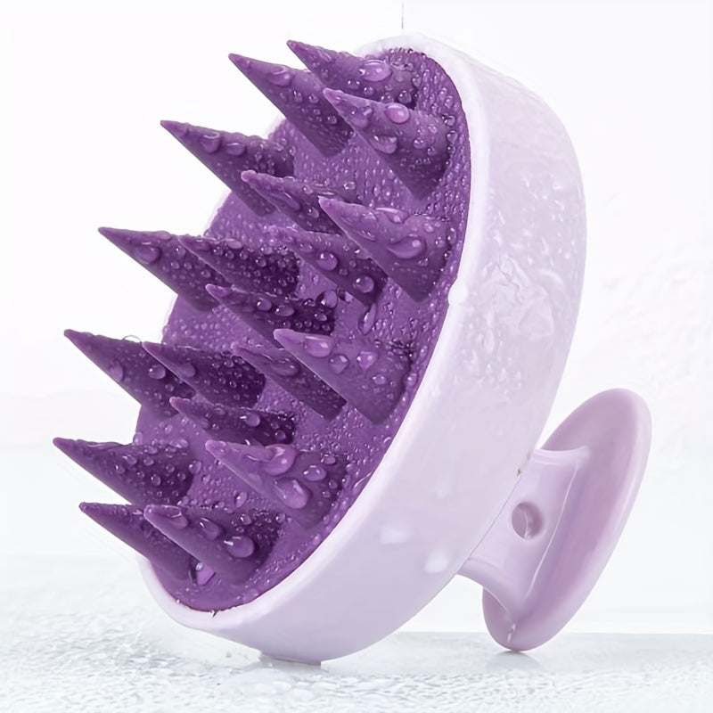 Hairzen Ergonomic Detangling Brush And Scalp Massager With Silicone